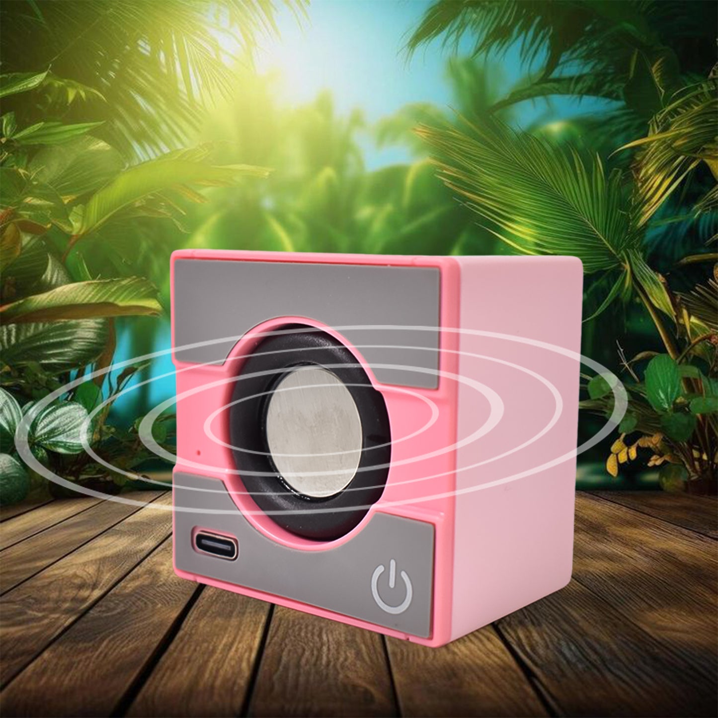 Mini Speaker Portable Wireless Speaker With Immersive Sound  (1 Pc)