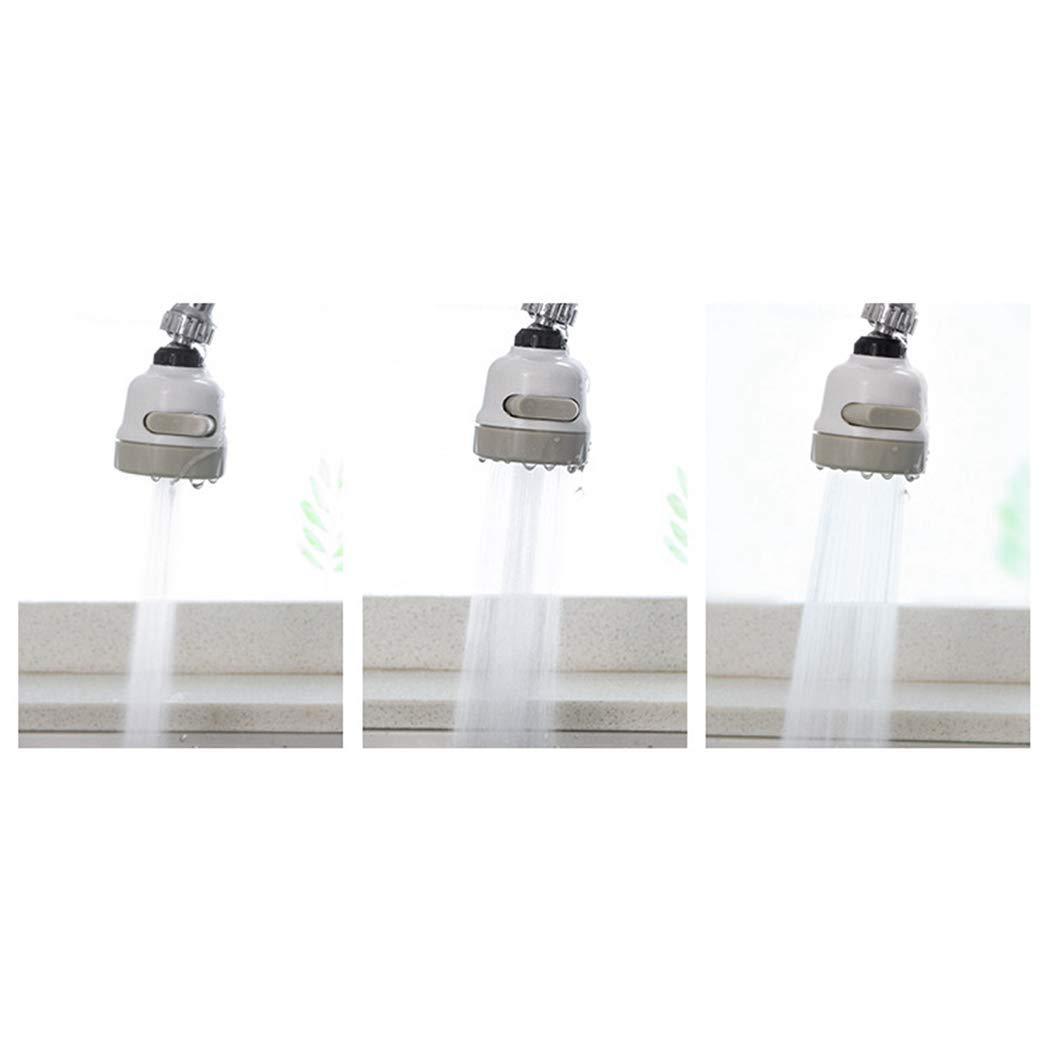 1589 Rotatable Splash Proof 3 Modes Water Saving Nozzle Filter Faucet Sprayer