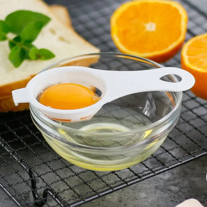 Plastic Egg Yolk Separator Egg White Yolk Filter Separator (1 Pc  With Card Packing)