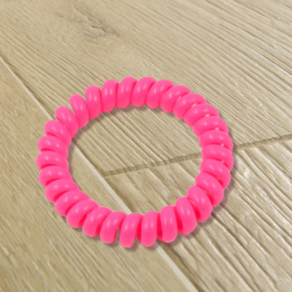 Telephone Wire Hair Bands Pack Of 2 Pc  Multicolour)