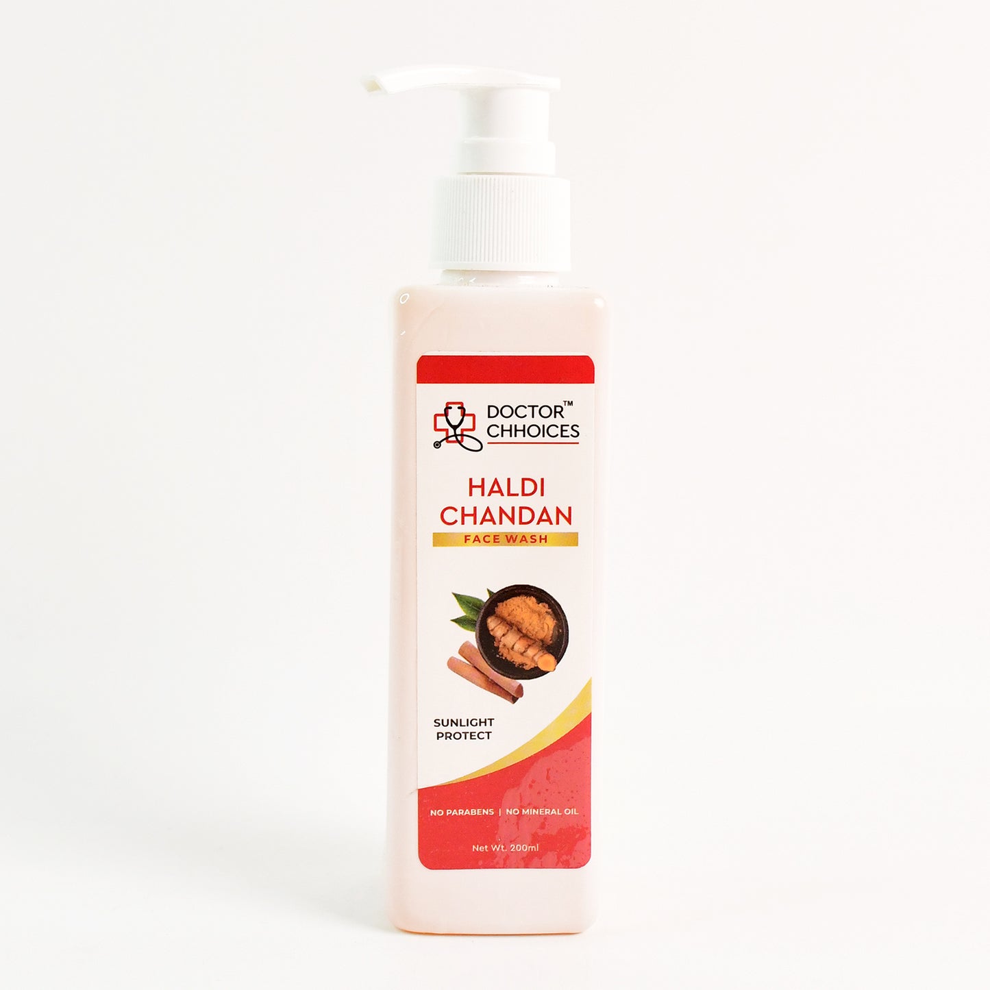 Doctor Chhoices Haldi Chandan Face Wash 200 Ml (1 Pc)