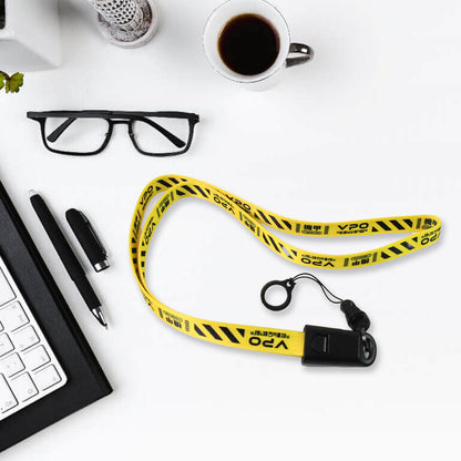 2 In 1 Lanyard Strap Usb Charging Cable (1 Pc)