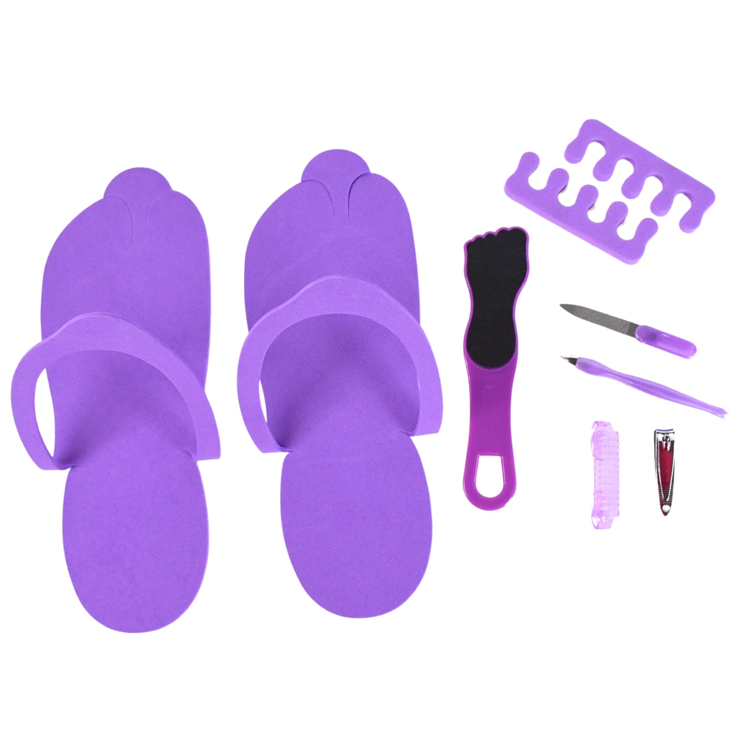 Personal Foot Care Tool Kit Pedicure Accessories Kit (9 Pcs Set)