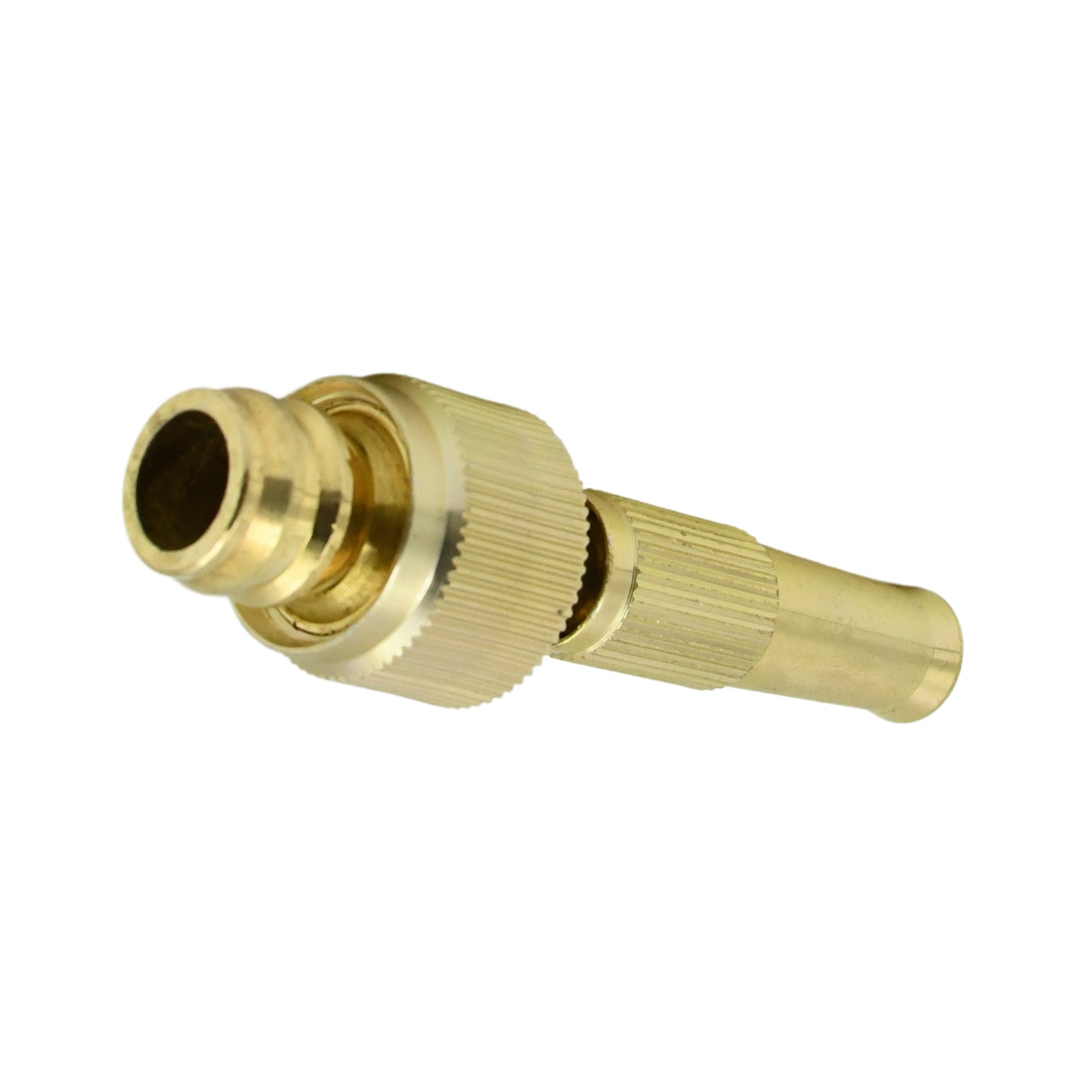 7588 Water Spray Nozzle For Water Pipe Booster Nozzle For Car Wash Nozzle With High Pressure Water Adjustable Brass Nozzle Water Spray Gun For Gardening Watering Tools