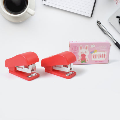 Mini Stapler With Staples  Pin Set (2 Pc)