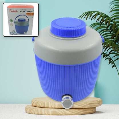 5751 Insulated Water Jug Insulated Plastic Water Jug With A Sturdy Handle Water Jug Camper With Tap Plastic Insulated Water Water Storage Cool Water Storage For Home  Travelling (6000 Ml )