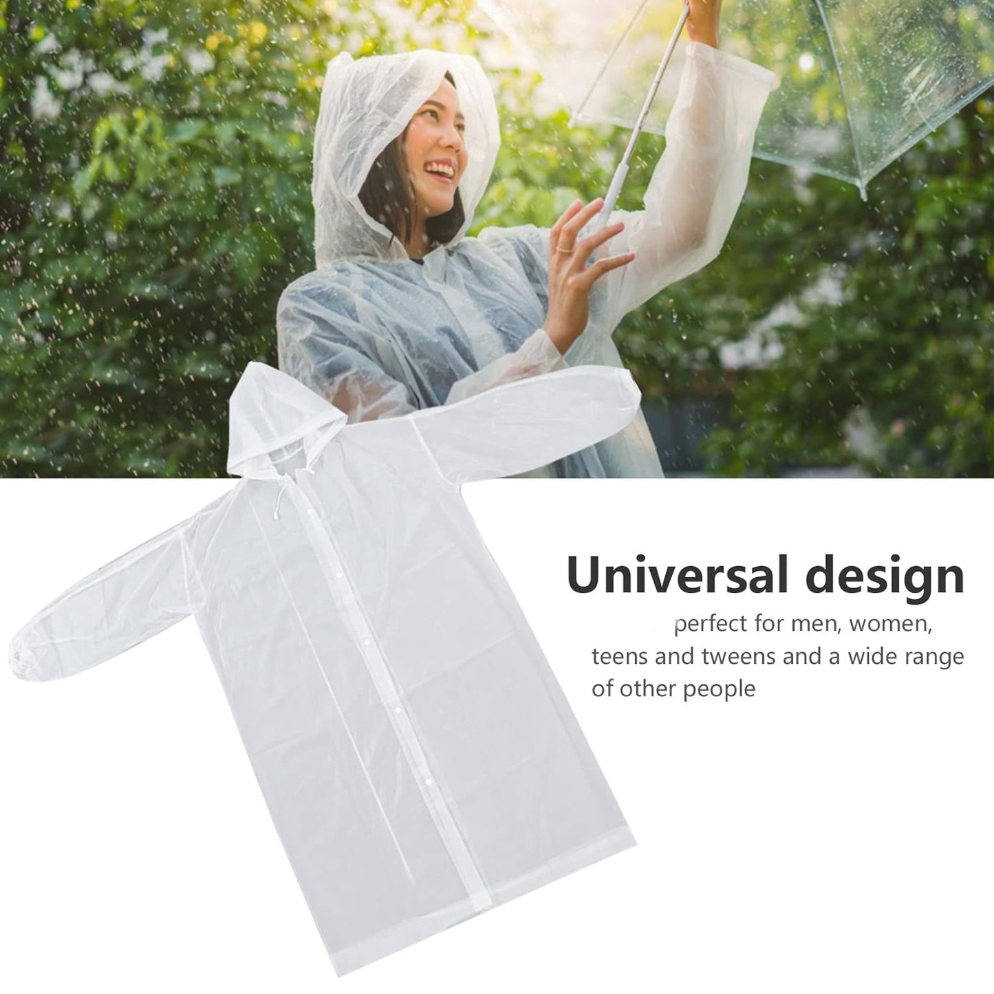 Eva Portable Rain Coat Raincoat Waterproof (1pc)