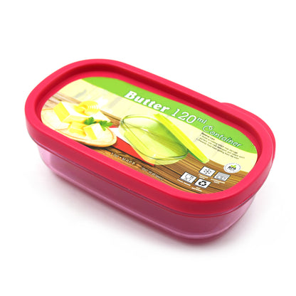 5553 Butter Container Pp Butter Storage Box Easy To Take Portable Large Capacity For Kitchen For Home For Cheese For Butter (120 Ml)