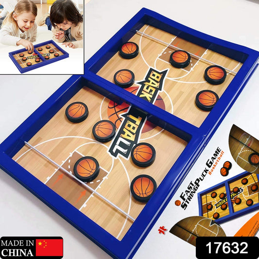 17632 Fast Sling Basketball Puck Game Paced Table Desktop Battle Ice Hockey Game For Adults And Kids Parent-child Winner Board Games Interactive Toy Desktop Table Game17632_desktop_basketball_puck_game