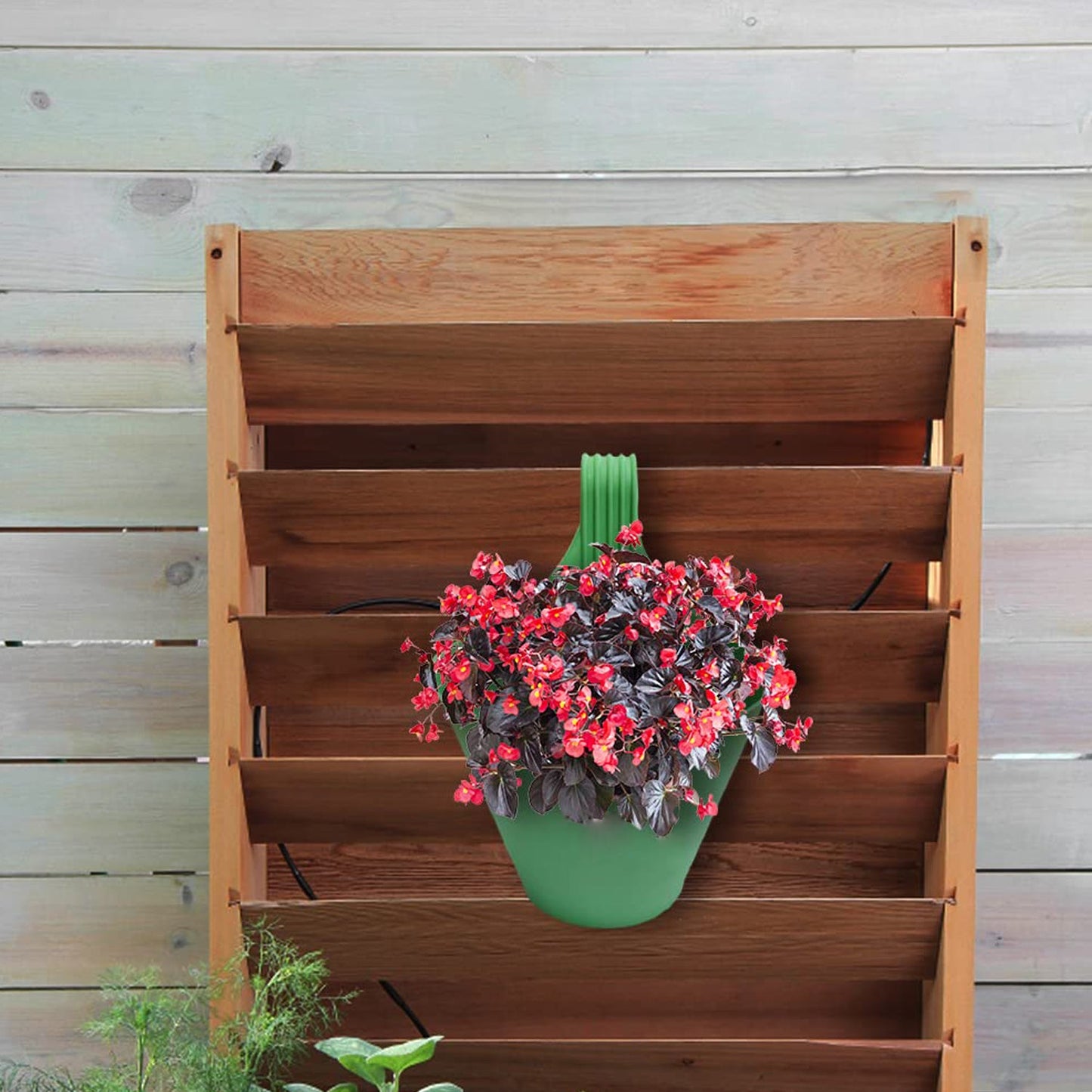 4822 Hanging Planter Pot Used For Storing And Holding Plants And Flowers In It And This Is Widely Used In In All Kinds Of Gardening And Household Places Etc.