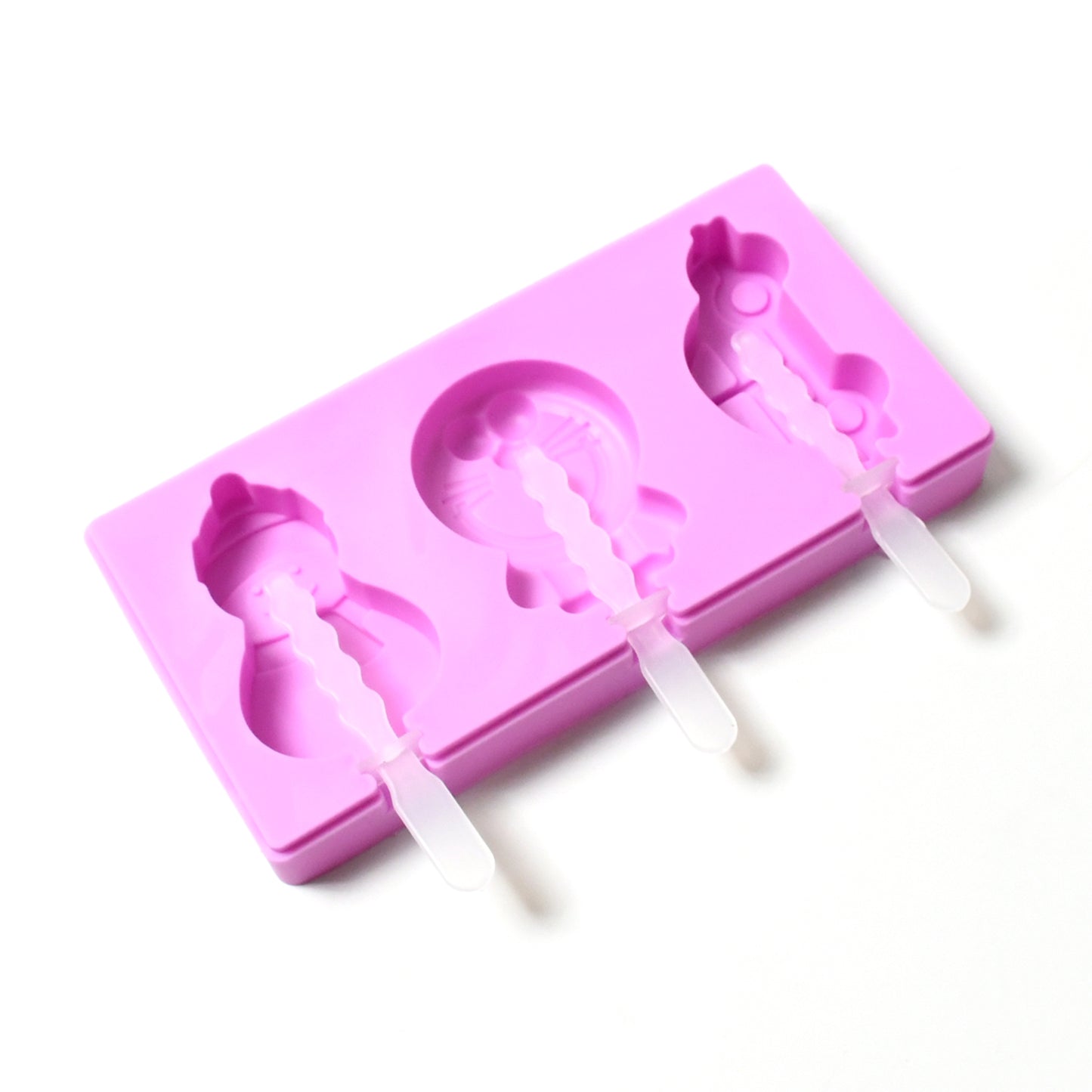 8188 Silicone Popsicle Molds Reusable Ice Cream Molds With Sticks And Lids. A Must-have Popsicle Mold For Summer.