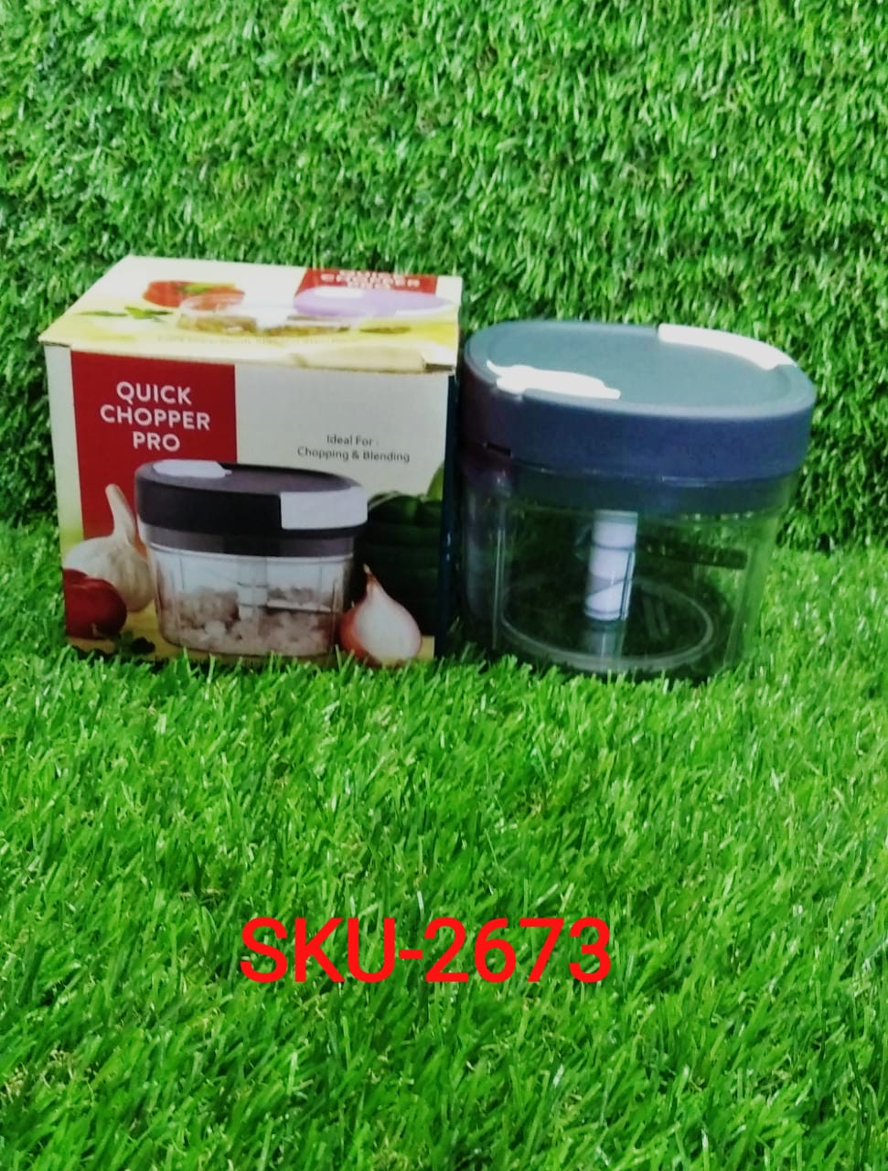 2673 Handy Chopper And Slicer Used Widely For Chopping And Slicing Of Fruits Vegetables Cheese Etc. Including All Kitchen Purposes