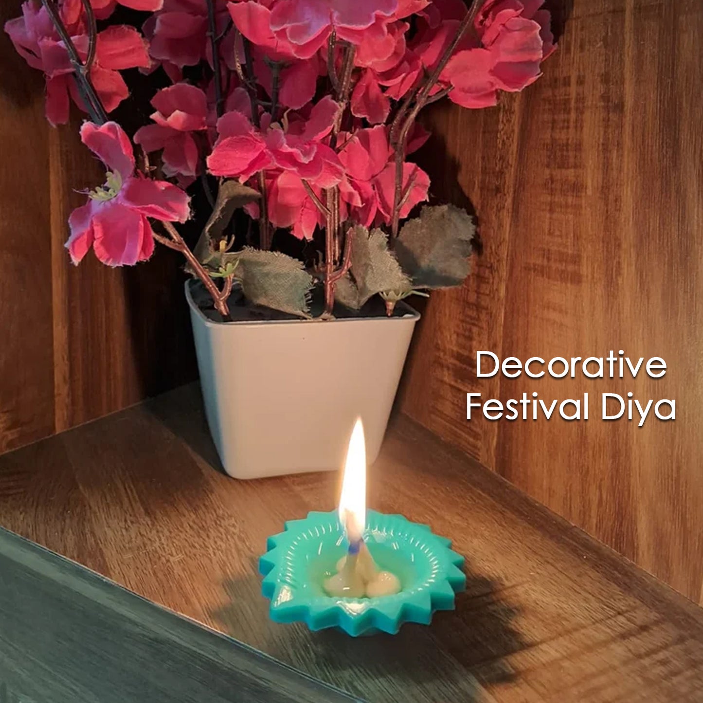 Silicone Diya For Diwali Attractive Design Colourful Diya Combo (Mix Design 1 Pc)