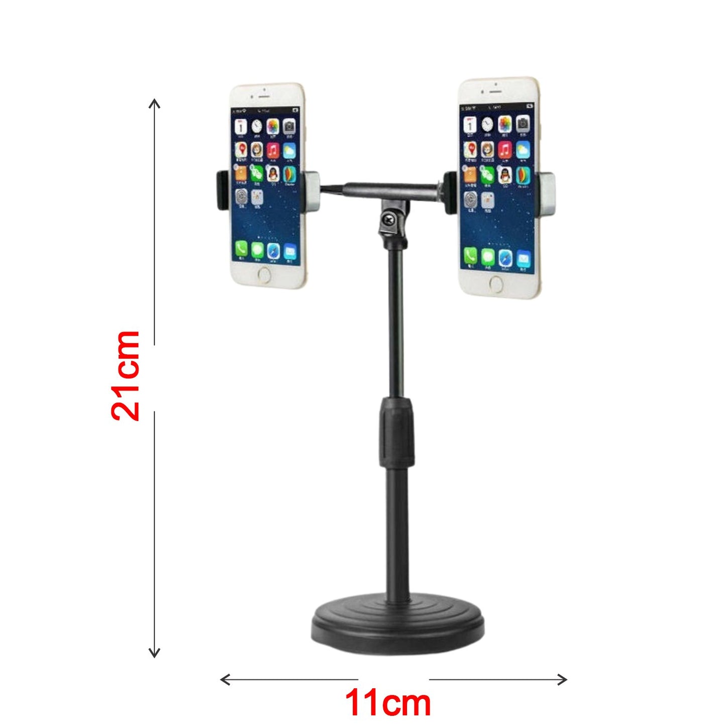 6028 Mobile Phone Stand And Holder For Online Classes Table Bed