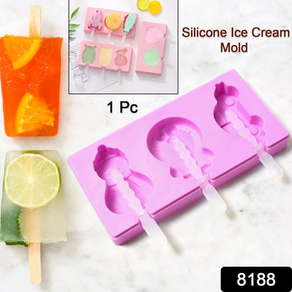 8188 Silicone Popsicle Molds Reusable Ice Cream Molds With Sticks And Lids. A Must-have Popsicle Mold For Summer.