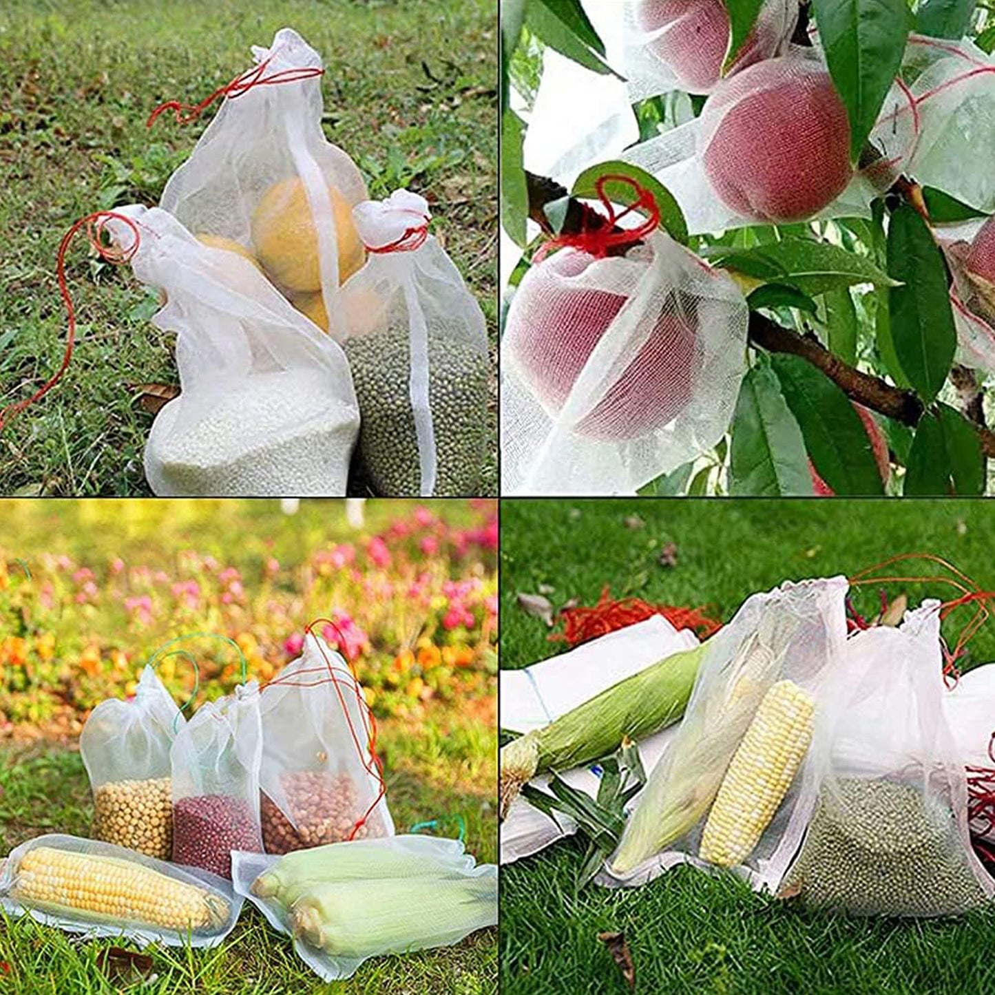 Protective Garden Barrier Cover For Bag Plants Grapes Figs Flowers And Vegetables