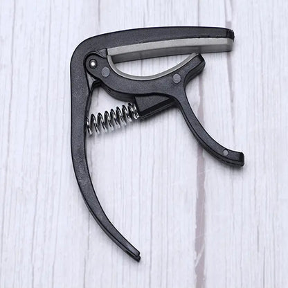 6141 Guitar Capo With Pickup Stand Soft Pad For Acoustic And Electric Guitar Ukulele Mandolin Banjo Guitar Accessories