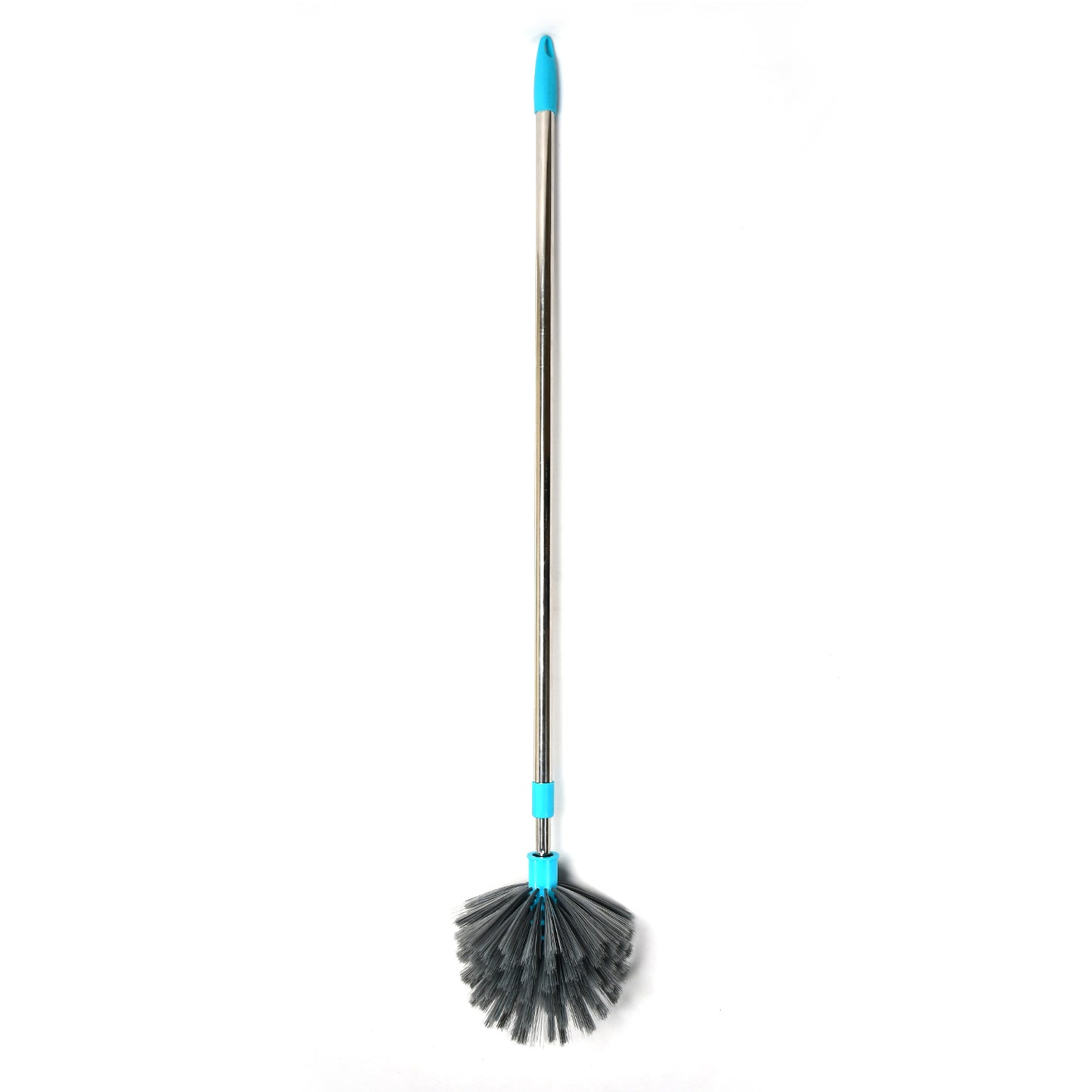 4021 Cobweb Brush With Stainless Steel Strong Long Extendable Handle For Dusting Ceiling Cobweb Cleaning Brush For Lights Fans  Webs Cleaning For Homekitchen