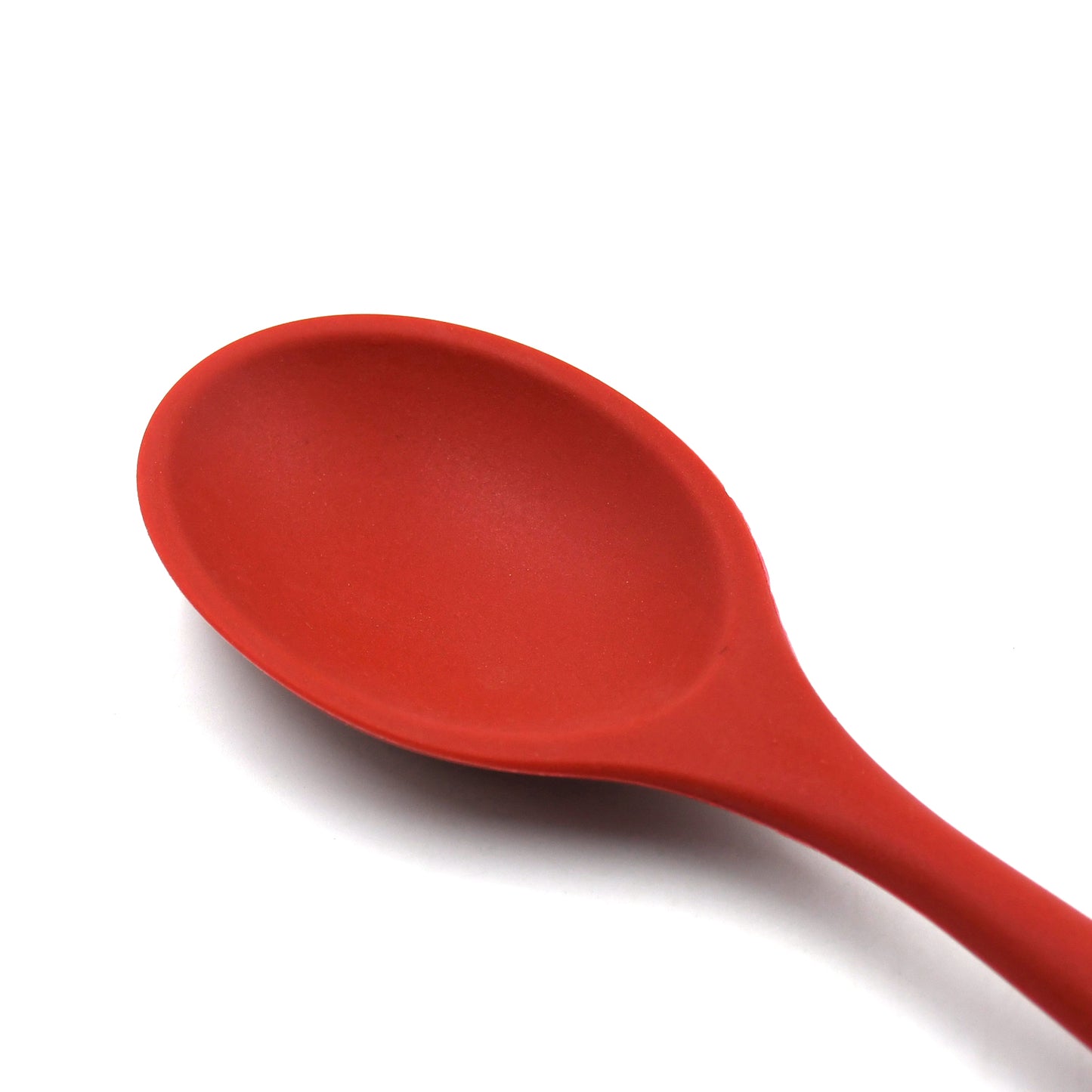 5442 Heat Resistant Silicone Basting Spoon Non-stick Spoon Hygienic Solid Coating Cookware Kitchen Tools