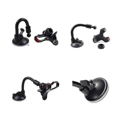 0282b Flexible Mobile Stand Multi Angle Adjustment With 360 Degree Adjustment For Car  Home Use Mobile Stand