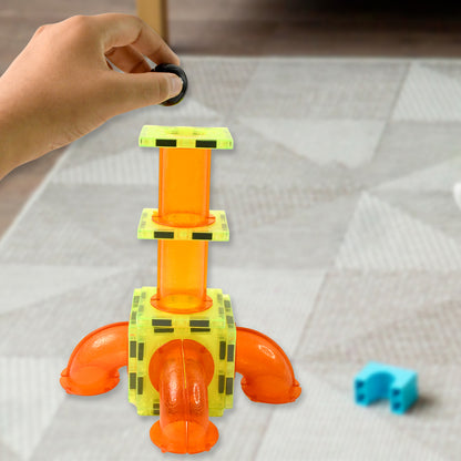 Marble Magnetrix Magnetic Marble Run Building Set