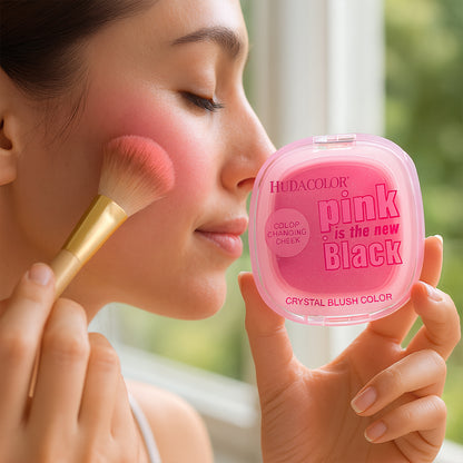 Premium Huda Color Crystal Blush (1 Pc)