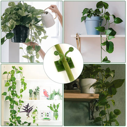 6156a 30pcs Wall Plant Climbing Clip Widely Used For Holding Plants And Poultry Purposes And All.