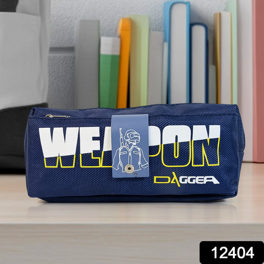 Pencil Pouch With Zipper 1 Pc  2 Compartment)