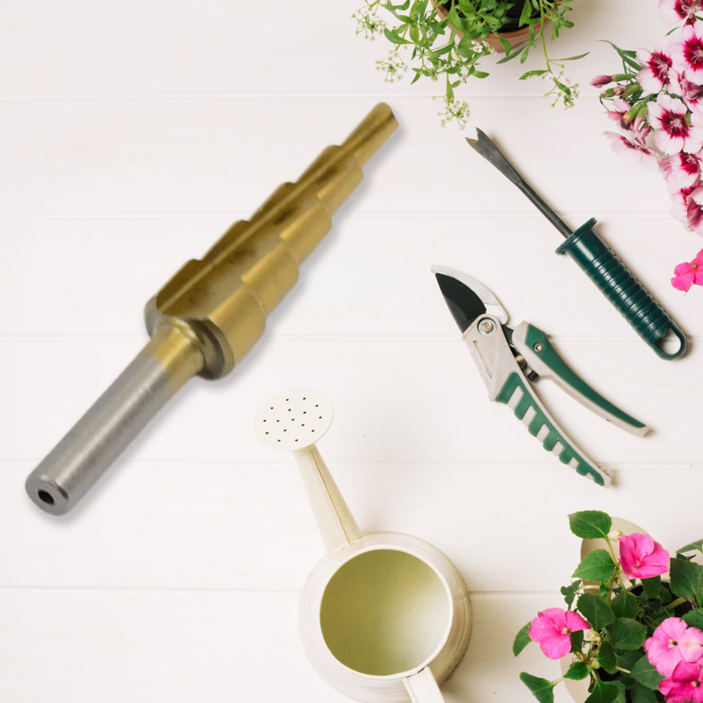 Step Drill Bit For Metal High-speed Steel Step Drill Bit (1 Pc  4-12 Mm)