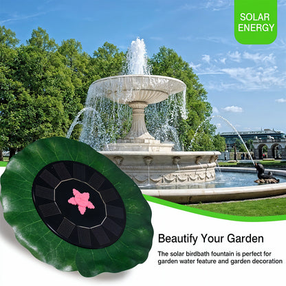 Decorative Solar-powered Floating Water Fountain Pump