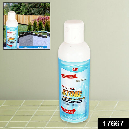 17667 Stone Stain Remover Cleaner Stone Crystal Plating Agent Marble Stone Cleaner Polishes Crystal Plating For Kitchen Patio Backyard Marble Cleaner And Polish (75 Ml Approx  1 Pc)