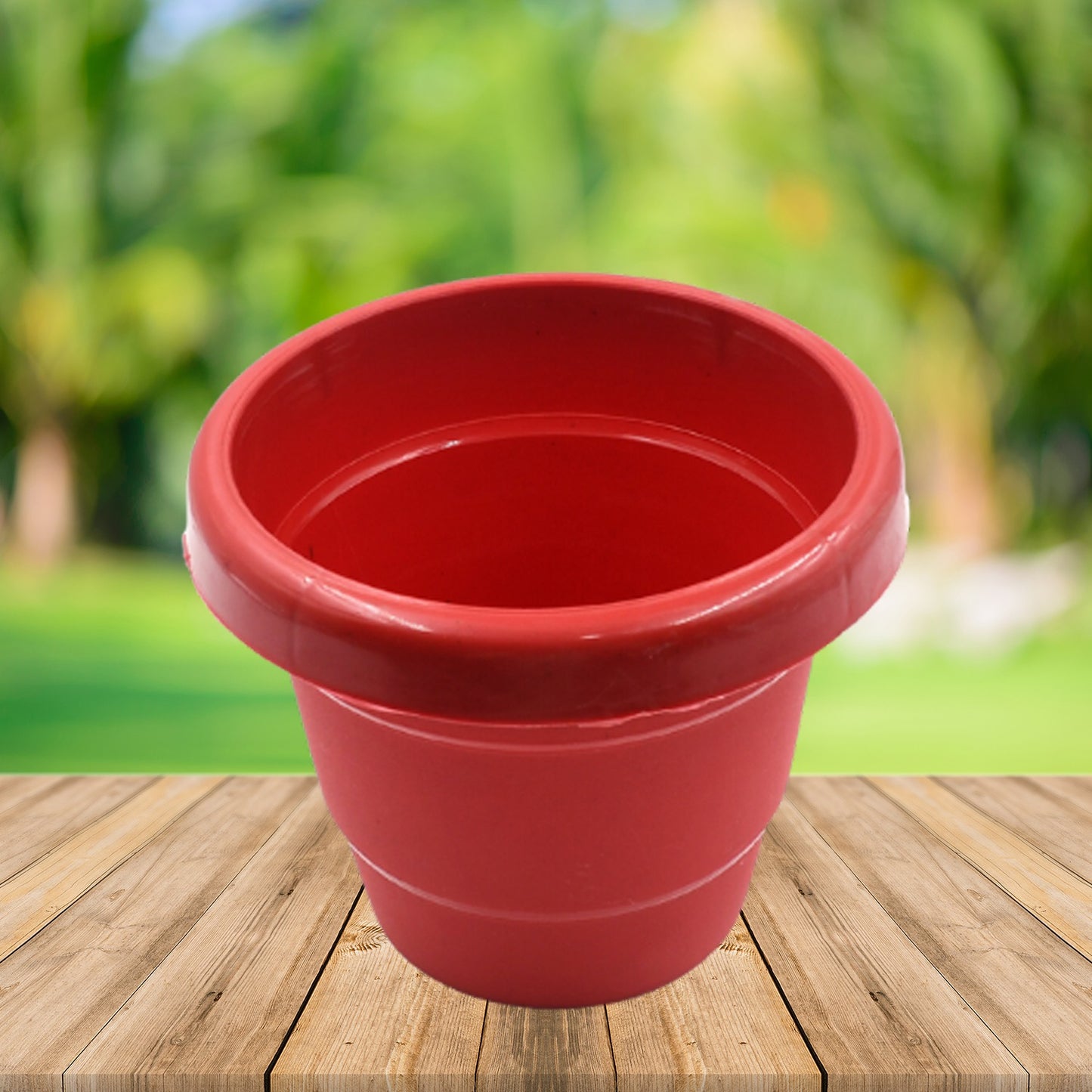 0745 Plastic Heavy Duty Plant Container Potgamla For Indoor Home Decor  Outdoor Balcony Garden 13cm (Pack Of 1 Pc)