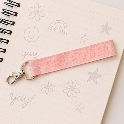 Fabric Ribbon Keychain (1 Pc Mix Color)