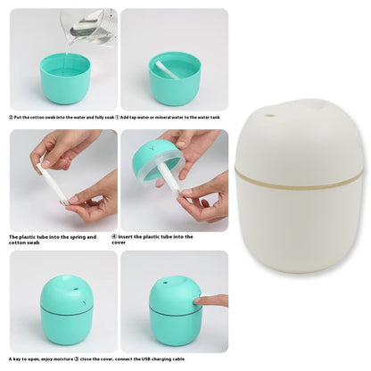 Humidifier Household Plastic Aromatherapy Machine (220 Ml  1 Pc)