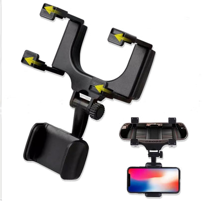 6279 Rear View Mobile Holder Universal Vehicle Rear View Mirror Mobile Phone Mount Stand