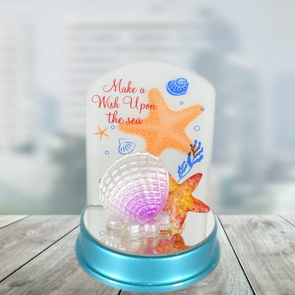 17803 Cute Cartoon Lovely Gift Night Light Multi-color Light Showpiece Valentines Day Gift Cute Anniversary Wedding Birthday Unique Gift Home Decoration Gift Battery Operated (3 Battery Included)