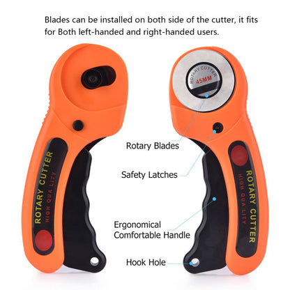 9048 Manual Sewing Roller Cutter Rotary Blade