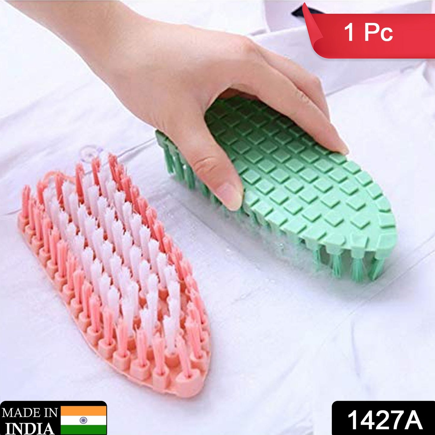 Flexible Plastic Cleaning Brush For Home Kitchen And Bathroom