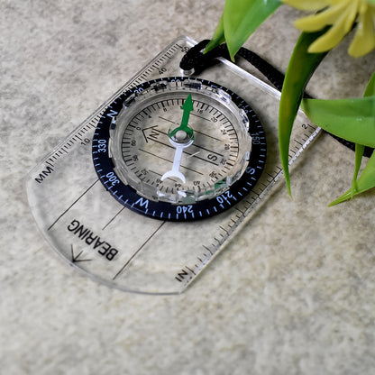 Plastic Compass For Travel Outdoor Compass (1 Pc)