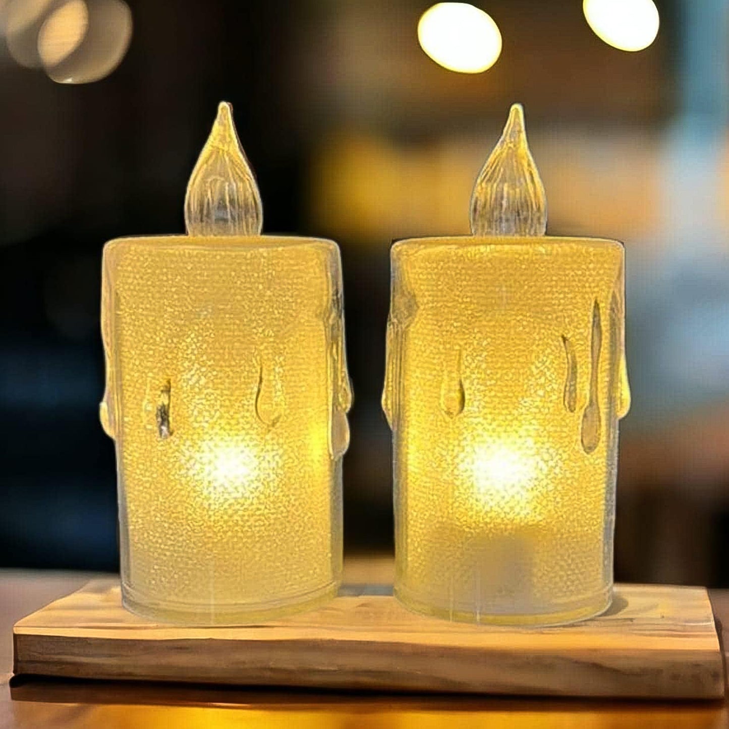 6240a Simple Candles For Home Decoration Crystal Candle Lights