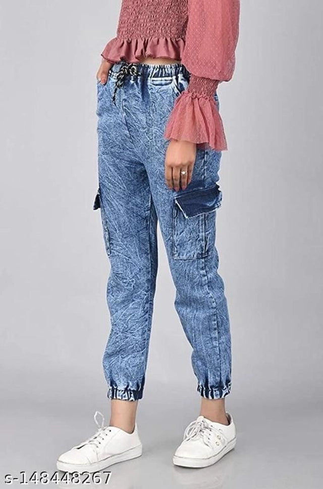 Denim Jeans for Women (Blue, 26)