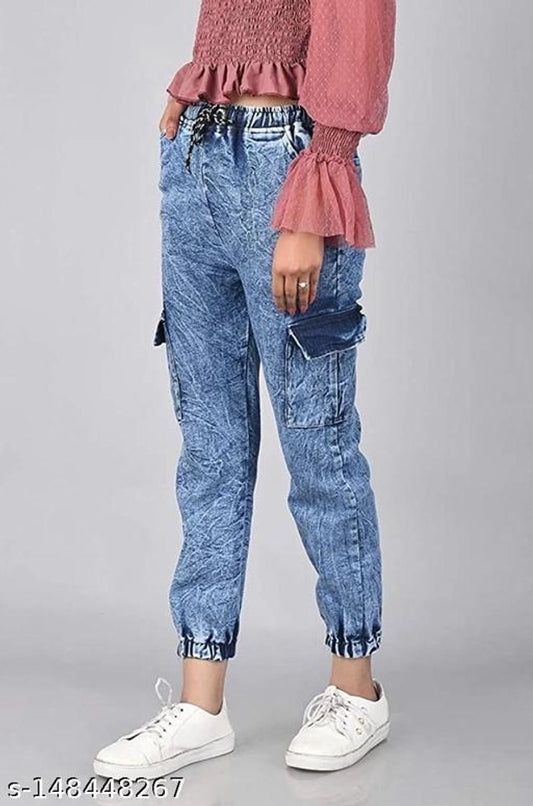 Denim Jeans for Women (Blue, 26)