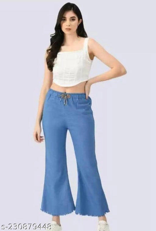 Denim Jeans for Women (Blue, 28)