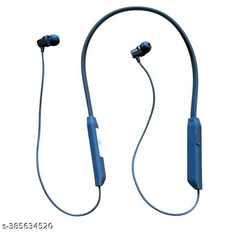 Wireless Bluetooth Neckband (Blue)