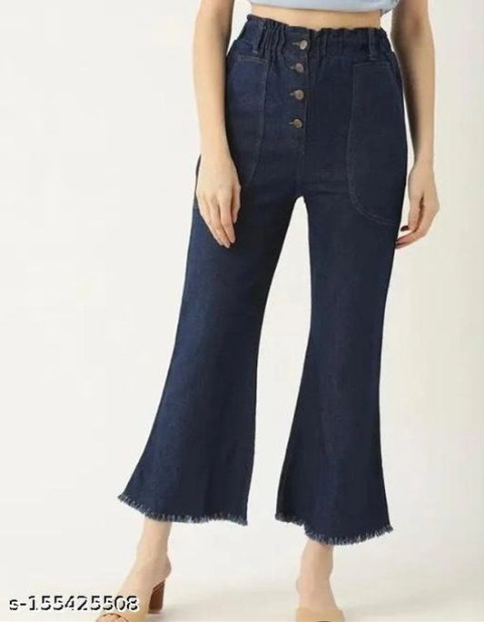 Denim Jeans for Women (Blue, 28)