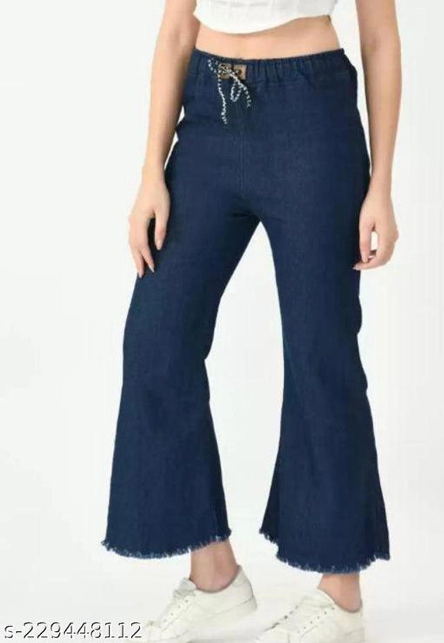 Denim Jeans for Women (Blue, 28)