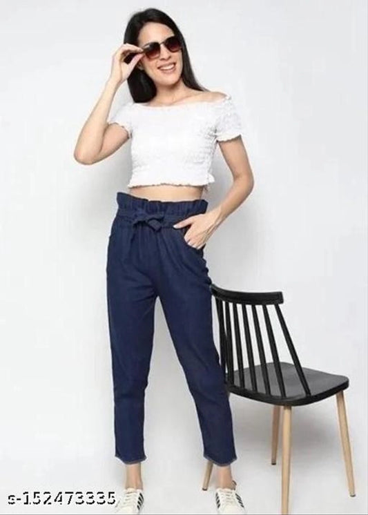 Denim Jeans for Women (Blue, 28)