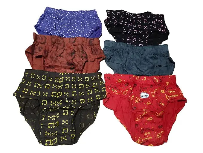 Pack of 6 Women Hipster Multicolor Panty