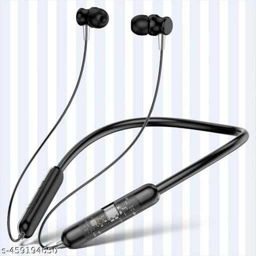 Wireless Bluetooth Neckband (Black)