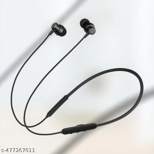 Wireless Bluetooth Neckband (Black)